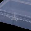 9cm*6.5cm*3cm Transparent Plastic Storage Box Clear Square Multipurpose