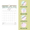 Creative 18 Months Planning Wall Calendar For Office Home Indoor Decoration