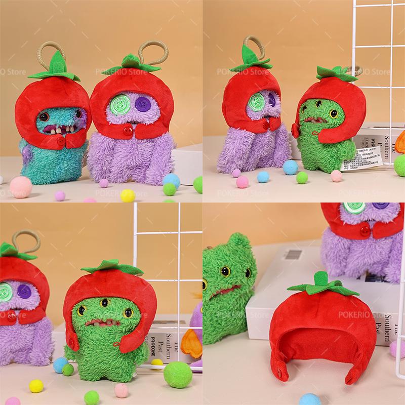 Mini Plush Doll's Clothes Outfit Accessories Tomato Chili Ice-Cream Thief Mask for Fuggler Plush Keyring & Baby Monster Series