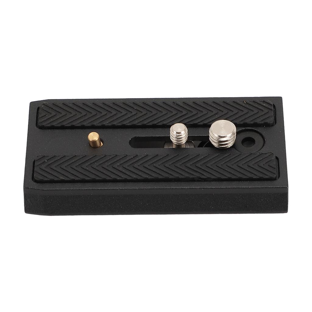 DSLR Camera Quick Release Plate with 14in and 38in Screws Universal Fit Aluminium Alloy Camera