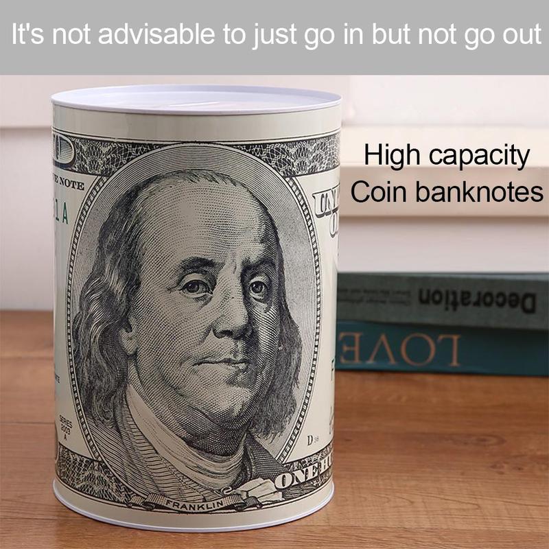 Buy US Dollar Money Box Safe Cylinder Piggy Bank Banks For Coins Deposit A A U5N1 at affordable