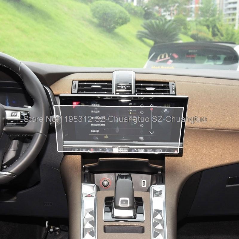 TPU screen protector film For Citroen DS7 2018-2020 12.3 Inch Touch Screen Film Protective GPS Navigation car Accessories