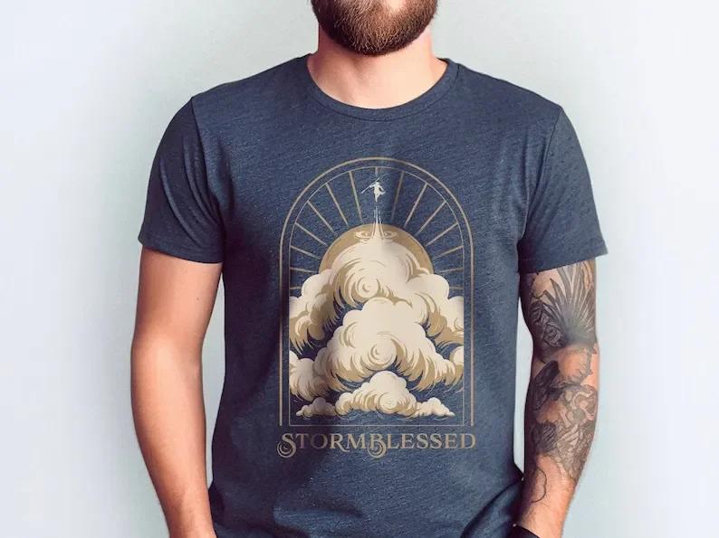 Stormlight Archive Shirt Stormblessed T Way of Kings Brandon Sanderson Fan Gift Cosmere Kaladin