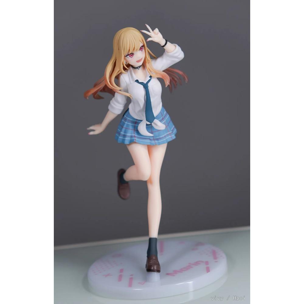 18CM Anime My Dress Up Darling Kitagawa Marin Figur Schuluniform Verkleidung Stehendes Modell Spielzeug Geschenk Actionfigur Für Kinder PVC
