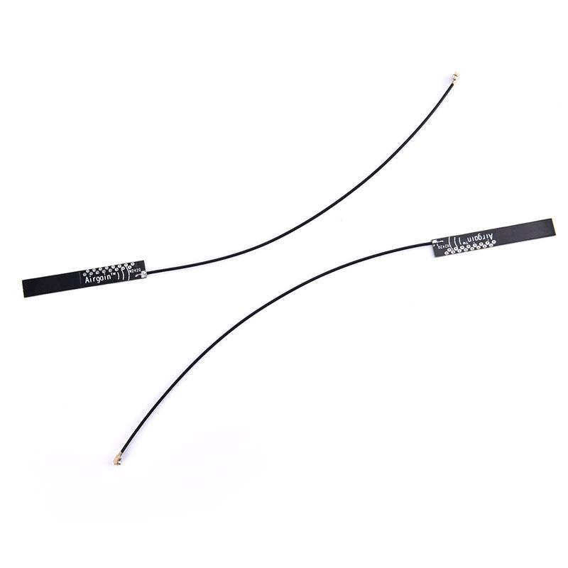 2Pcs Internal Antenna Wifi Pcb 2.4G 5G Dual Band Aerial Singal Booster 5Dbi