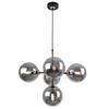 Ceiling Hanging Lamp Chandelier Loft Glamour Black