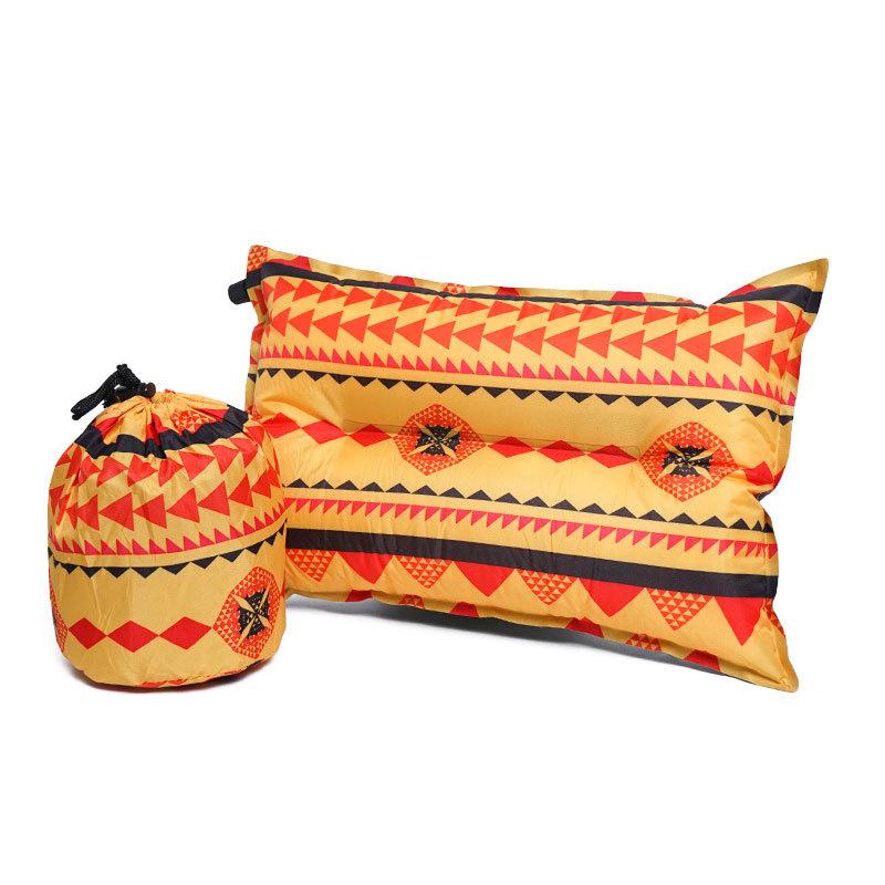 Outdoor Automatic Inflatable Pillow Leisure Tent Camping Sleeping Pillow Car Travel Pillow