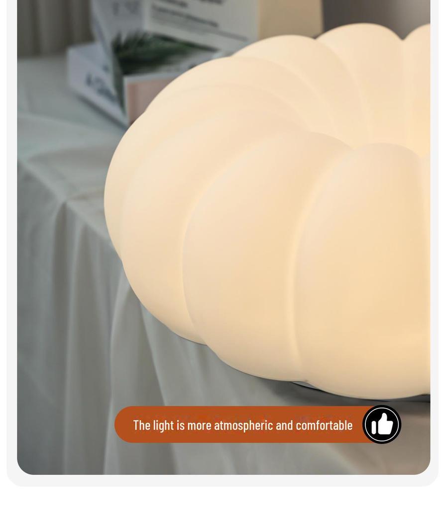 Pumpkin Bear Ceiling Lamp for Children's Bedroom