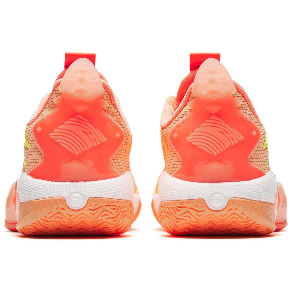 Anta Crazy Tide 5 Team V2 Sun Nitrogen Technology Cement King Shock Absorption Wear Resistant Low Top Basketball Shoes Men Sneaker Orange 912431106S-2