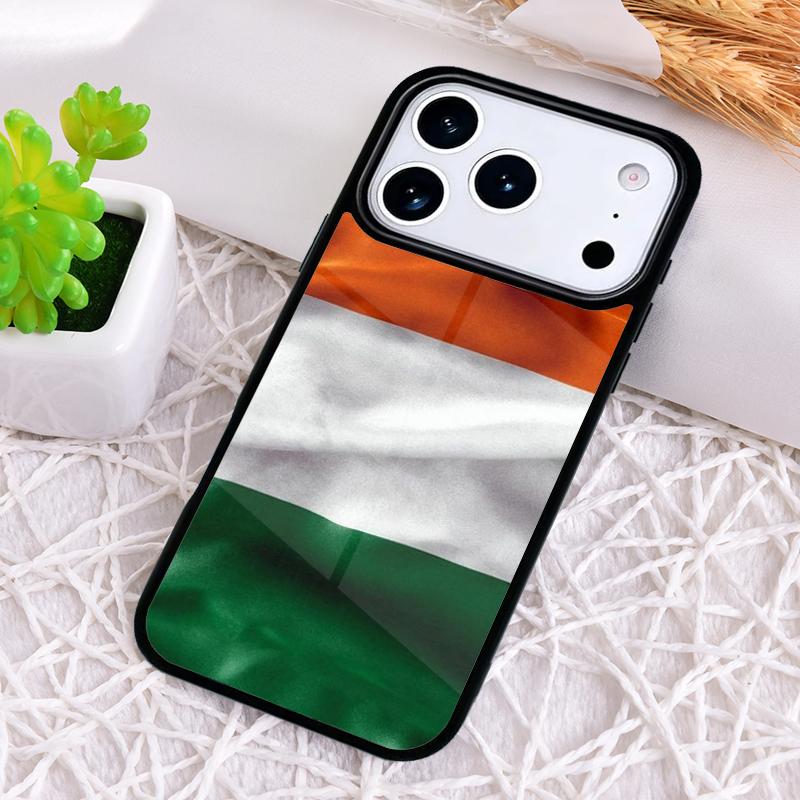 Silk Flags Eire Shockproof Phone Case for iPhone 17 Air 16e 15 11 12 14 13 Pro Max Cover Coque