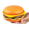 Kreatywny zestaw talerzyków na przekąski w kształcie hamburgera Wielokrotnego użytku PP Stackable Naczynia stołowe 6 szt. Talerzyki do serwowania owoców, sosów, deserów Do domu lub na zewnątrz