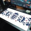 England Football Mouse Pad Large Gaming Table Cushion Non-slip Laptop Tablet Big Mousepad XXL Mat Mini PC Playmat With Lock edge_XIA