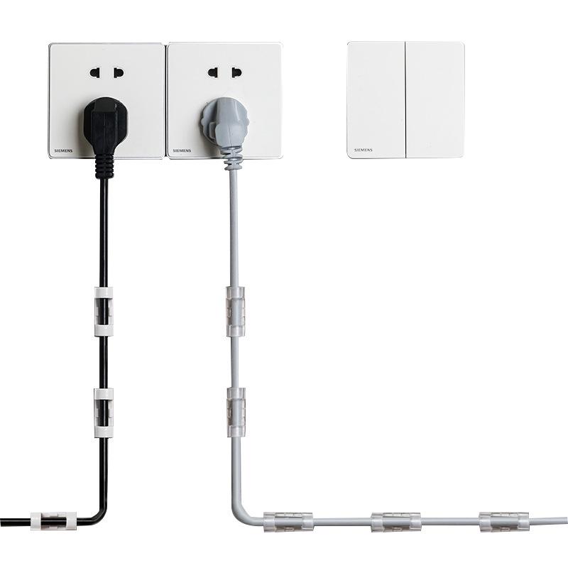 Selbstklebender Kabel-Organizer-Clip - Kein Bohren, Keine Spuren, Ordentliche Schreibtischorganisation