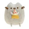 Gray Cat Ice Cream & Donut Plush Toys - Fat Ji Cat Figurines