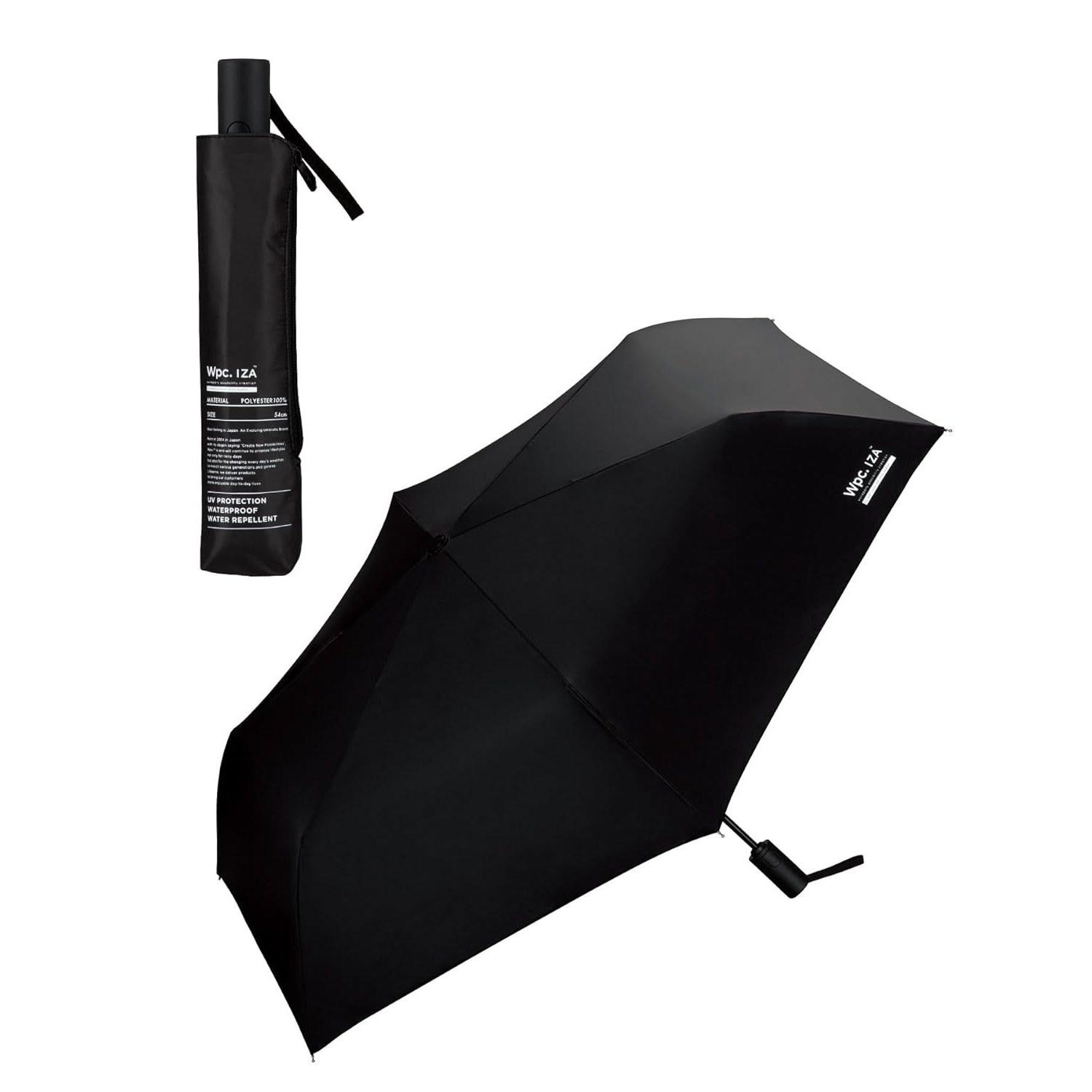 

Mens all-weather umbrella sunshade IZA Type AUTOMATIC SAFE black folding open close suitable commuting school travel stylish cute women ladies