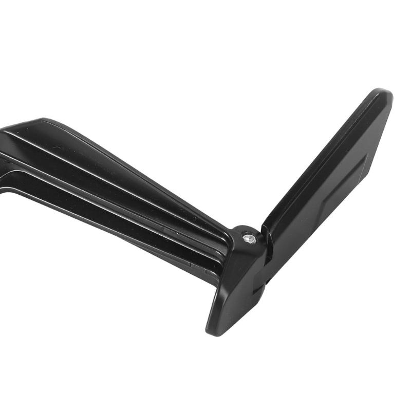 Anti Glares Motorcycle Rearview Mirror Broad Field Of View Shockproof Construction Easy Mounting