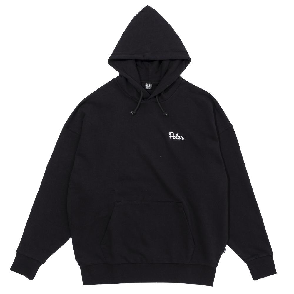 Polar Staff Emb Hoodie Black L
