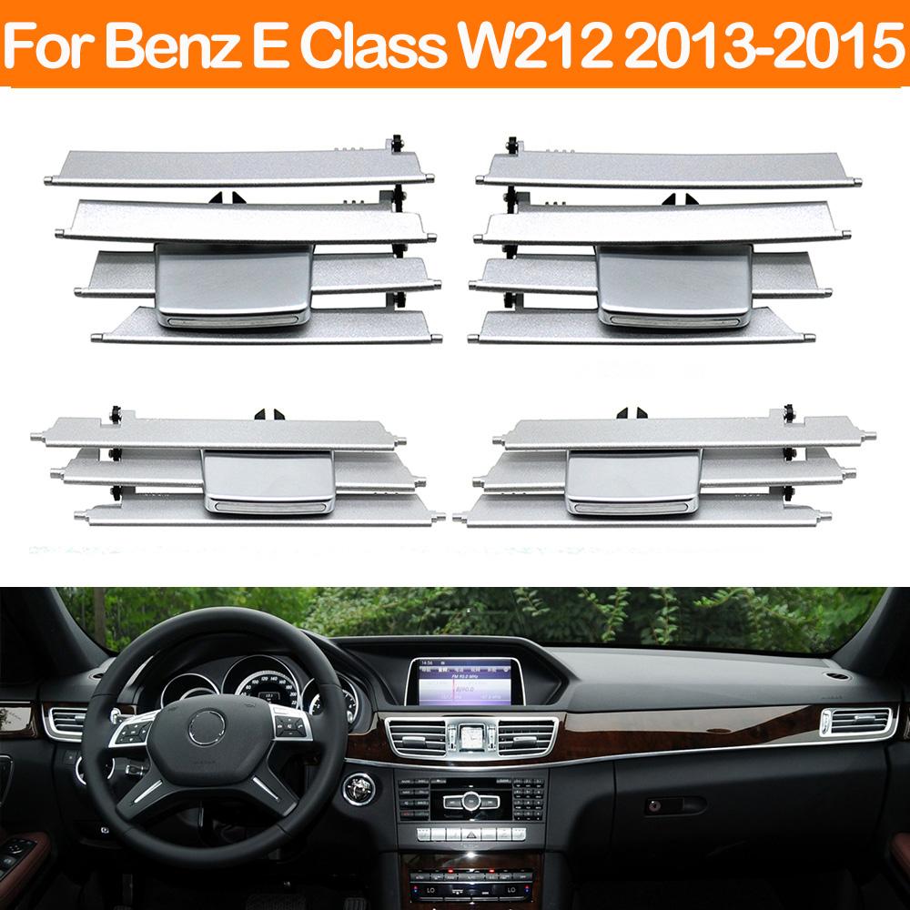 Dash Console A/C Air Vent Outlet Grille Repair Kit For Mercedes Benz E Class Sedan W212 E180 E200 E260 E300 E320 E400 2014 2015