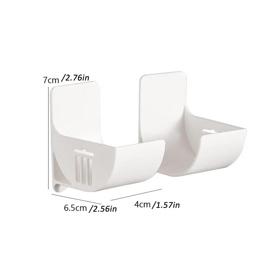 4pcs Wall Mounted Trash Bags Storage Rack Garbage Bag Holder Organizer Plastic Bag Film Container Dispenser for Kitchen Shelf