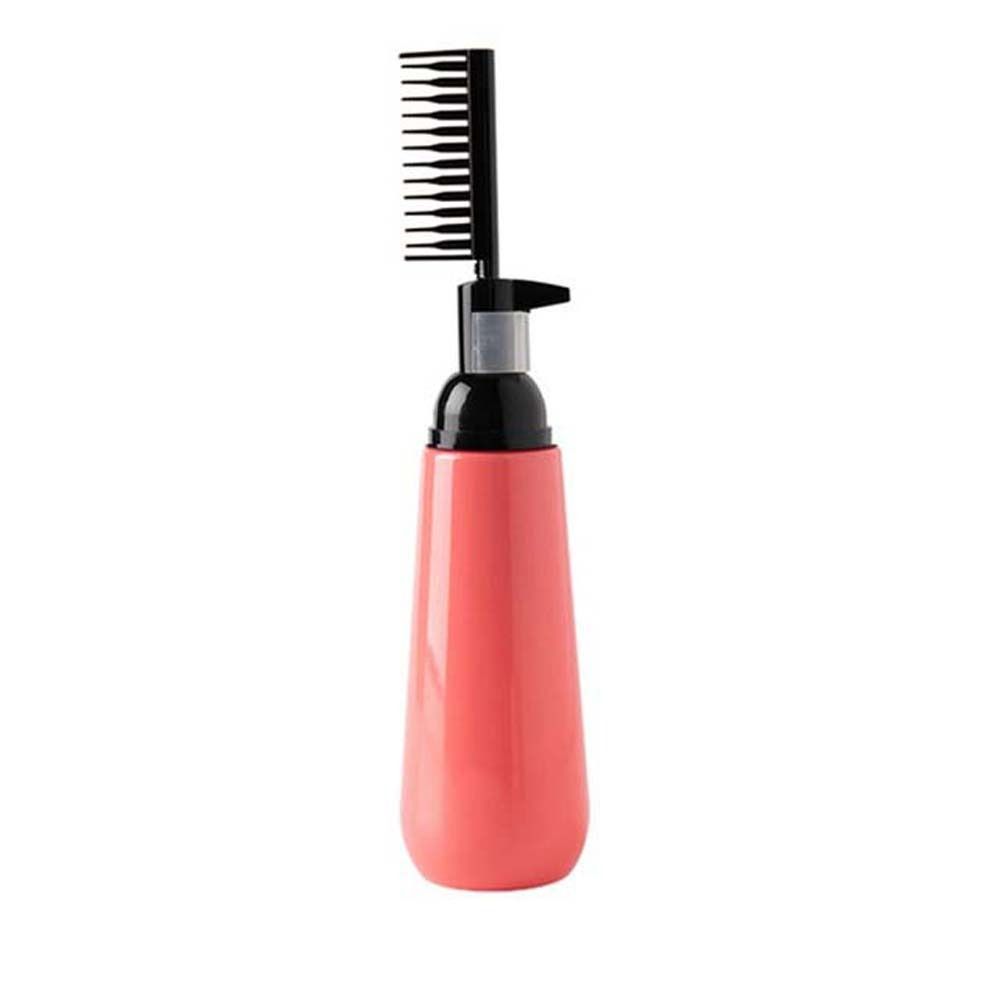 Salon Refillable Empty Bottle Hair Colouring Comb Bottle Hair Dye Bottle Applicator Hairs Brush