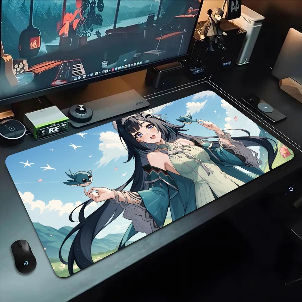 Lanyan Tappetino Mouse 500X1000 mm Grande Tappetino Mouse da Gioco Gamer XL Gomma Otaku Tappetino Tastiera Tappetino Scrivania Laptop