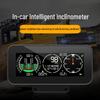 Universal Car HUD GPS Display: Speed, Altitude, Compass, Latitude & Longitude, Off-Road Inclinometer