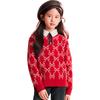 Balabala Girls' Sweet Knit Sweater