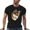 Totem Australian Dingo T-Shirt Man T Shirts for Men Cotton T Shirt Man Man T Shirt Luxury T-shi