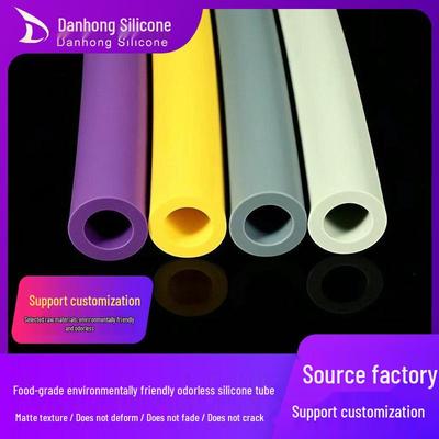 Colored Antistatic Wear-Resistant Silicone Tube: Soft, Dustproof, Frosted, and High-Temperature Resistant Silicone Hose