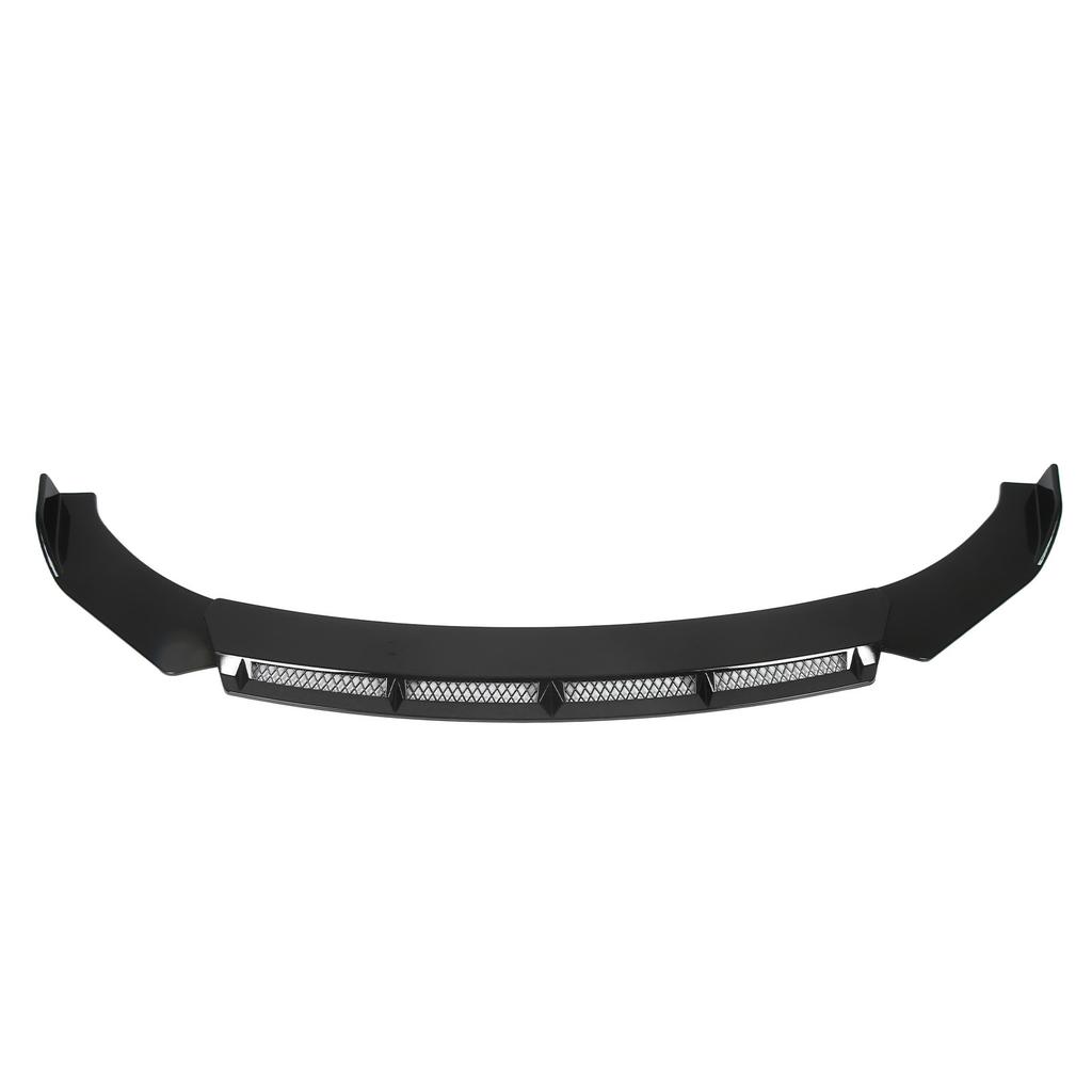 3pcs Front Bumper Lip Body Kit Universal Spoiler Wing Car Modification for Automobile