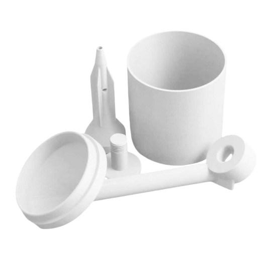 3D-Printed Rotating Twist Planter Vertical Independent Planting Area Space Saving Plant Pot with Drainage Add Extra Plant Space for Indoor Plants