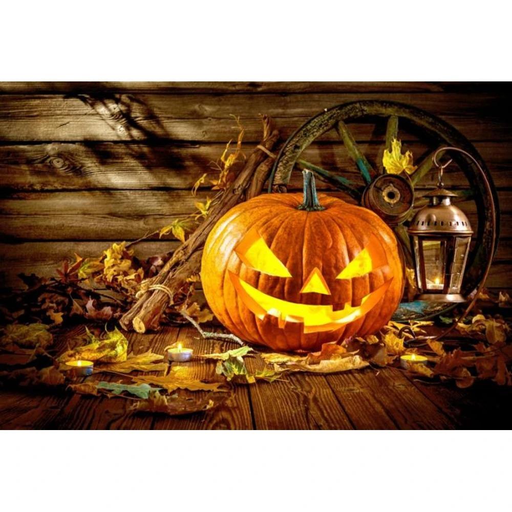 Halloween Decoration Hanging Cloth Pumpkin Lantern Hanging Cloth Home Party Room Decoration