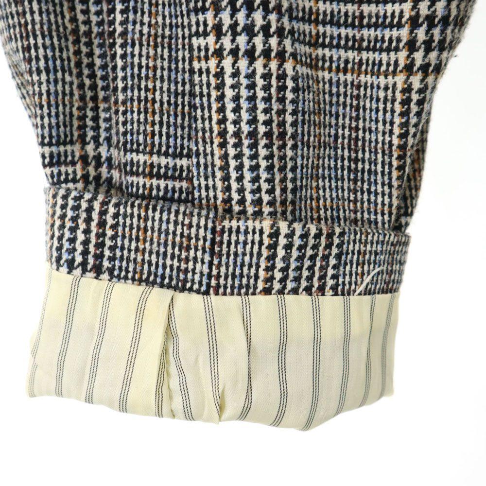 TEMPTATION Glen Check Pattern tailored jacket M Beige and others blazer Men's Used