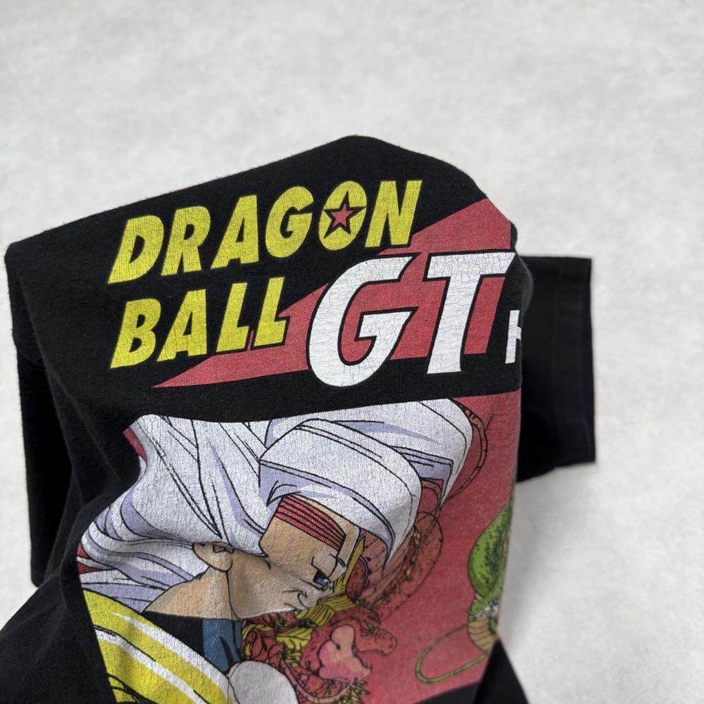 [GEBRAUCHT] Vintage Dragon Ball GT Kurzarmshirt, Manga, Anime, schwarz