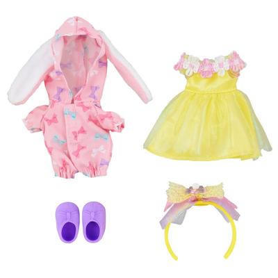 Takara Tomy Dress Dress Set Bunny Ear Pajamas and Flower Doll Pretend Play Toy Age 3 and Up Toy Safety Standards Passed ST Mark Certified Licca TAKARA