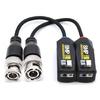 Cat5E Cat6 CCTV Video Balun Set with BNC Male Plugs and Compactly Press Fit Terminals Body for DVR Camera Video Transmission Projects Use