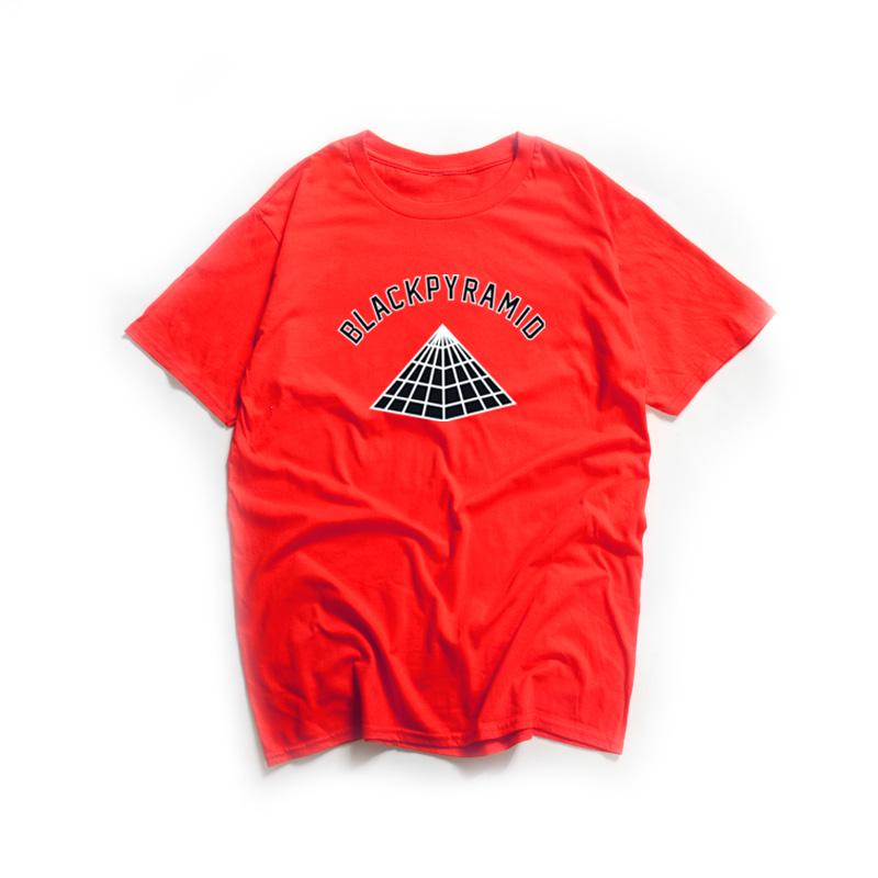 

Летняя футболка Swag, женская унисекс, ЧЕРНАЯ ПИРАМИДА, хип-хоп с принтом, с короткими рукавами, коричневая рэперская крутая футболка, унисекс, красочные топы с круглым вырезом XL