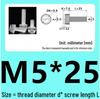 M3-M8 Hand-Tightened Transparent Acrylic Knurled Screw 