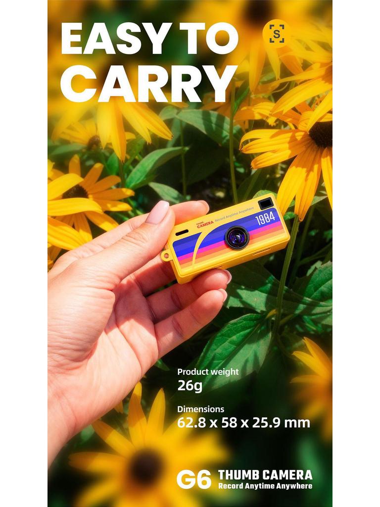 CCD Retro Mini Digital Keychain Camera for Students