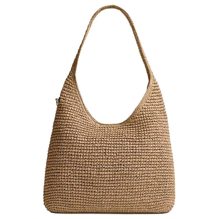 Coach Brooklyn 28 Magnetic Buckle Closure Logo Paper Messenger Bag Large Female Light Brown