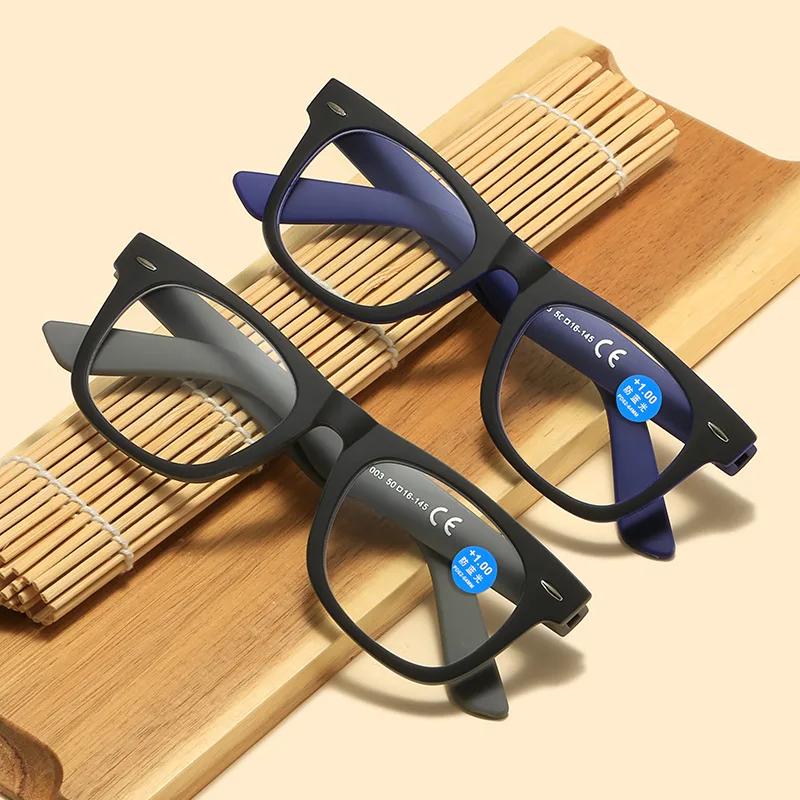 High Quality Reading Glasses Men Women Classic Retro Presbyopic Eyewear Blue Light Blocking Diopter +1.0 To +4.0