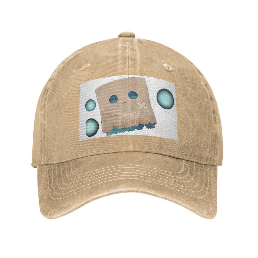 Nanashi Mumei - Nameless Friend Baseball Caps Fashion Denim Fabric Hats Casquette Streetwear Baseball Cowboy Hat for Unisex