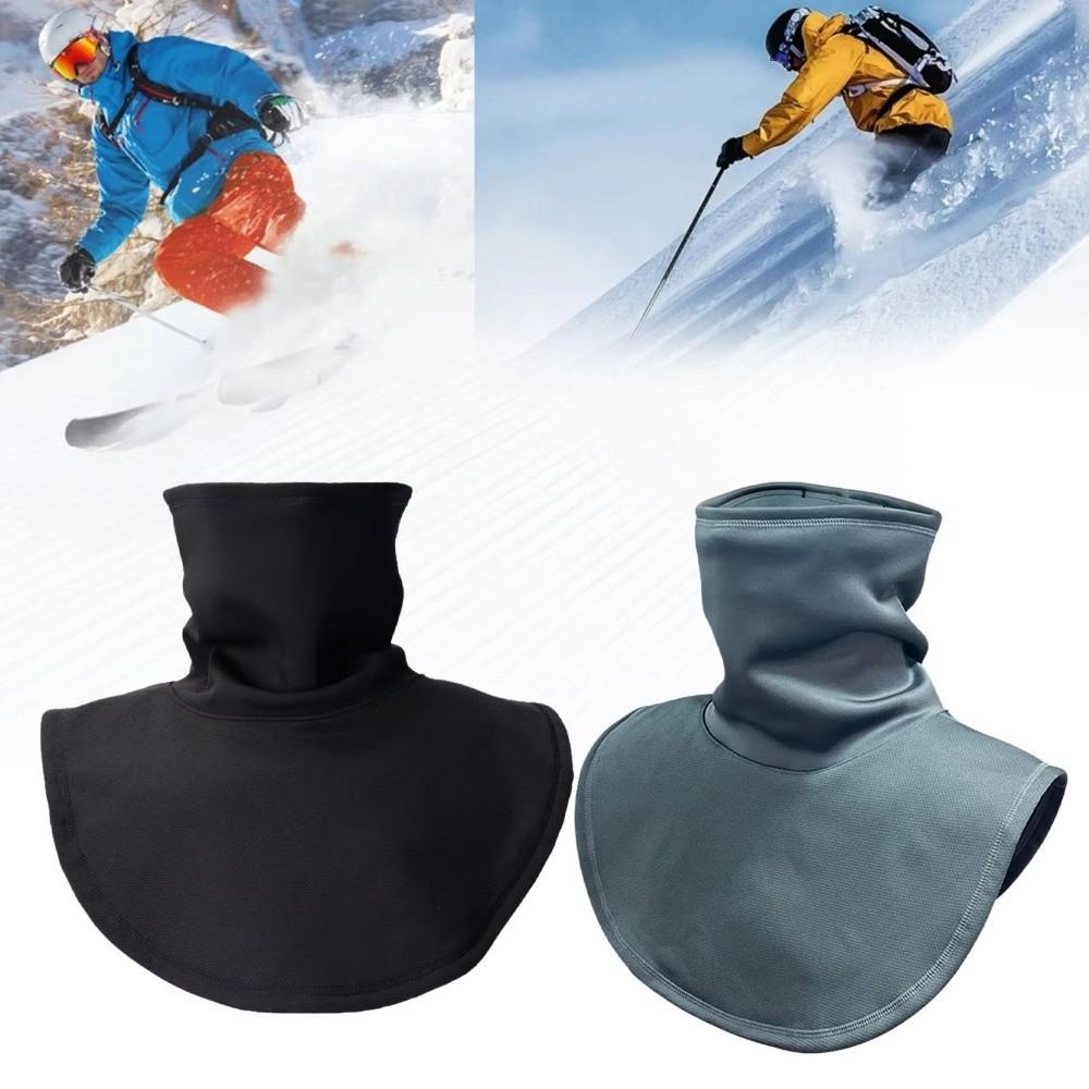 Soft Men Cycling Neck Warmer Thicked Thermal Scarf New Wind Protector Daily Commutes