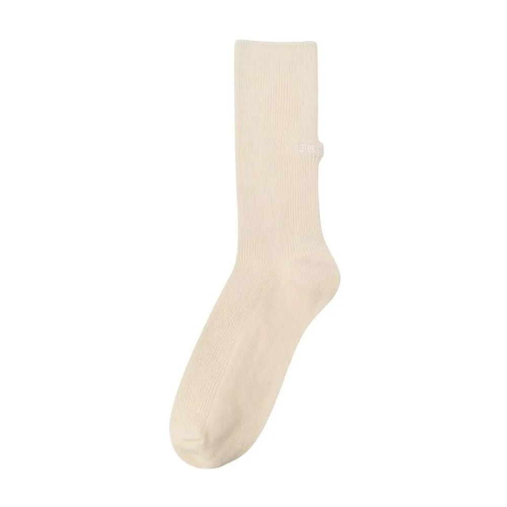 [25FW] Women's Logo Embroidered Mid-calf Socks 3-Piece Set JASS5F011G2