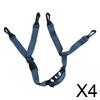 Helmet Chin Strap Replacement Adjustable Jaw Strap Accessory PP Material for Hard Hats Bike Motorcycle Cycling