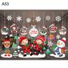 Christmas Decoration Wall Window Glass Xmas Stickers Decal Patch Home Decor
