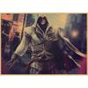 Assassin's Creed Retro Kraft Paper Wall Poster Mural 250