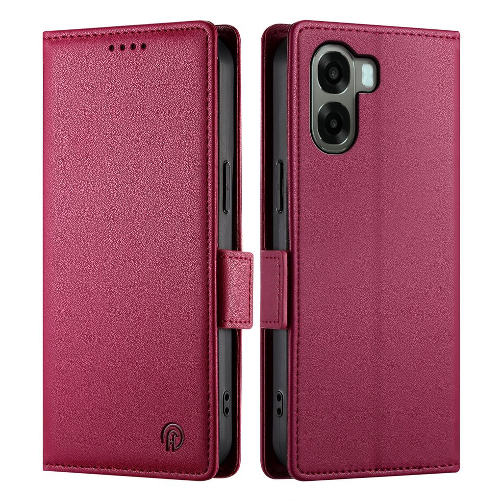 For Oppo A6x 5G / A6x 4G Stand Case PU Leather Wallet Phone Cover