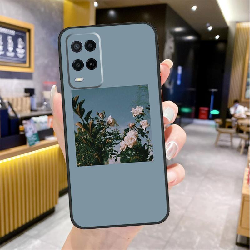 Aesthetics Flower Case For Oppo A5 Pro A15 A17 A57 A77 A60 A80 A40 A18 A38 A58 A78 A98 A96 A76 A16 A94 A74 A54