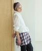 Covernat Woman Balloon Mini Skirt Check